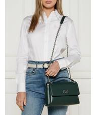 CALVIN KLEIN RE-LOCK  Geantă de umăr/încrucișată verde palmier - Genți femei - 5