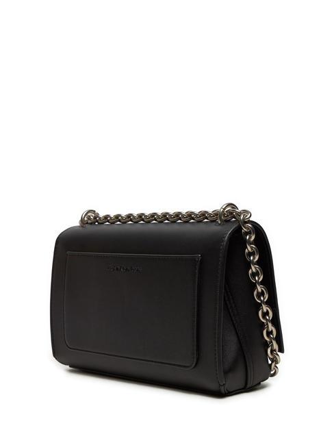 SCULPTED Convertible Geanta de umar/ crossbody negru/neutru - Genți femei