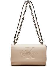 CALVIN KLEIN SCULPTED Convertible Geanta de umar/ crossbody dimineața cenușie - Genți femei - 3