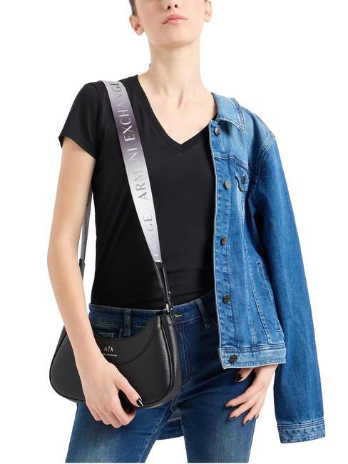 SMALL HOBO geanta de umar negru - Genți femei