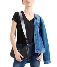ARMANI EXCHANGE SMALL HOBO geanta de umar negru - Genți femei - 6