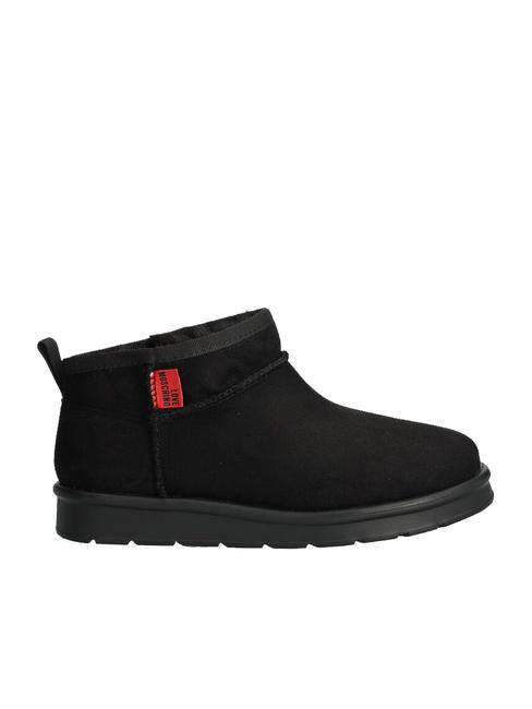 WINTER 30 Botine din piele intoarsa negru - Pantofi femei