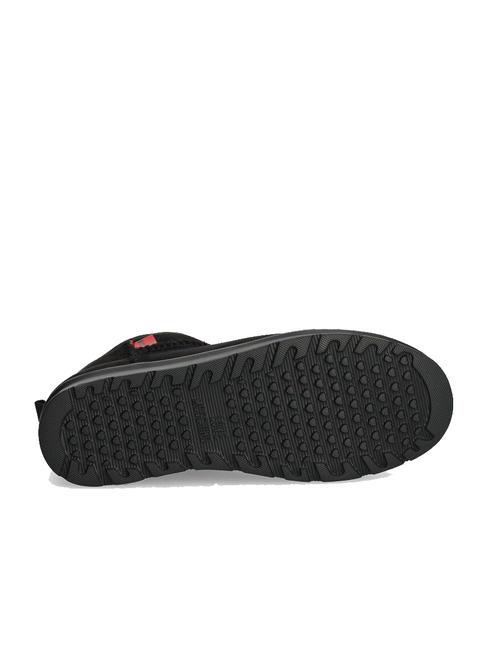 WINTER 30 Botine din piele intoarsa negru - Pantofi femei
