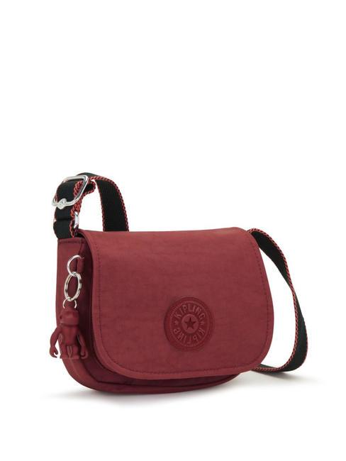 LOREEN MINI Geanta mini cu clapa de umar rugina arzătoare - Genți femei