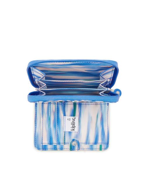 MONEY LOVE Portofel mediu albastru diluat - Portofele femei