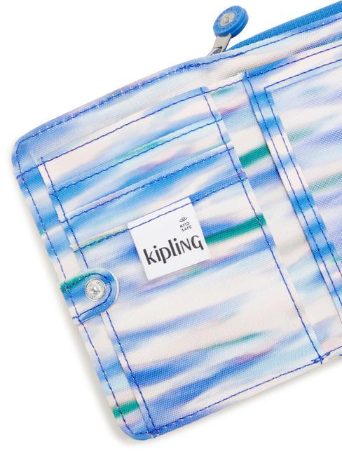 MONEY LOVE Portofel mediu albastru diluat - Portofele femei