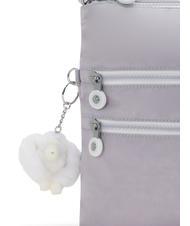 KIPLING ALVAR M geanta de umar cenușiu fraged - Genți femei - 4