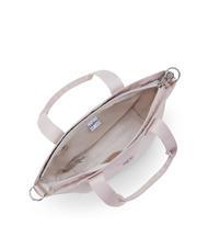 KIPLING COLISSA S Geantă tote cu curea de umăr sclipi argintiu - Genți femei - 5