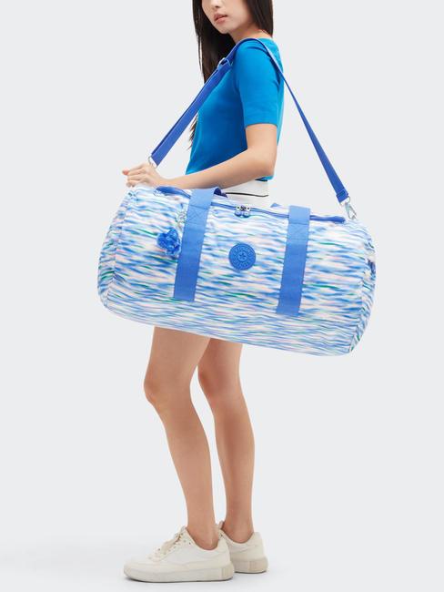 ARGUS M Geantă mare cu curea de umăr albastru diluat - Genți de voiaj