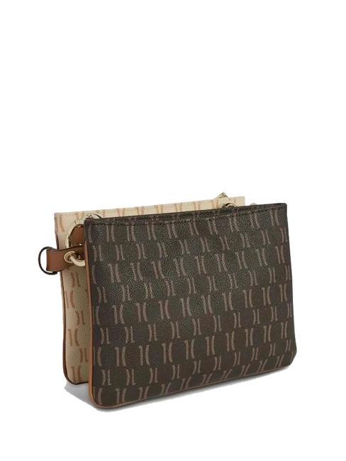 MONOGRAM  Geanta de umar dubla maro închis/crem cap - Genți femei