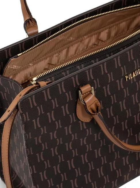 MONOGRAM Lock Geanta de mana, cu bareta de umar întuneric - Genți femei