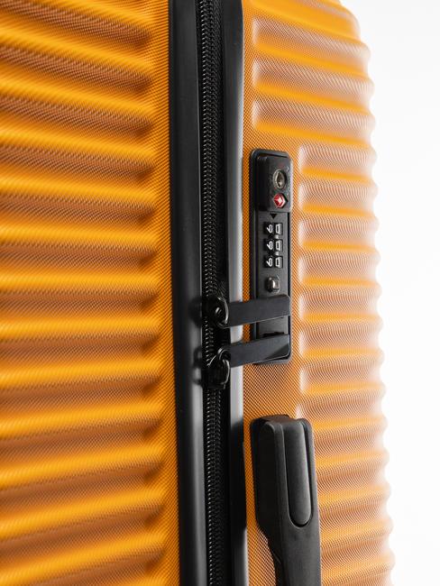 ADVENTURE Cărucior de dimensiuni mari portocale - Trolere rigide