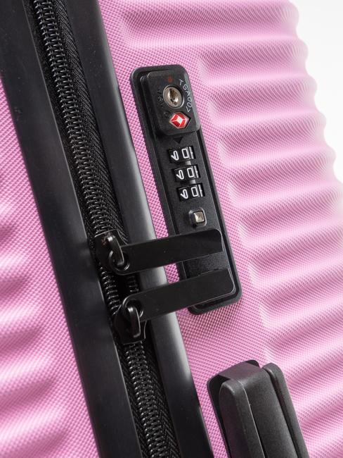 ADVENTURE Cărucior de dimensiuni mari roz - Trolere rigide