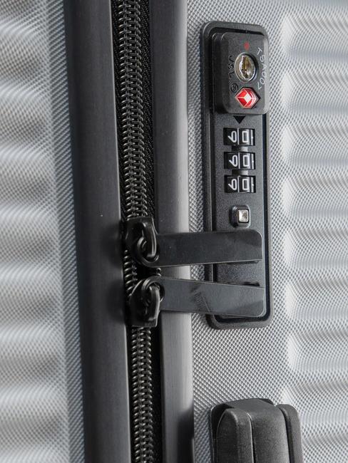 ADVENTURE Cărucior de dimensiuni mari gri mijlociu - Trolere rigide