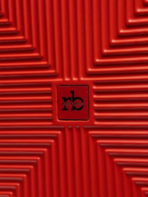 ADVENTURE Cărucior de dimensiune medie roşu - Trolere rigide