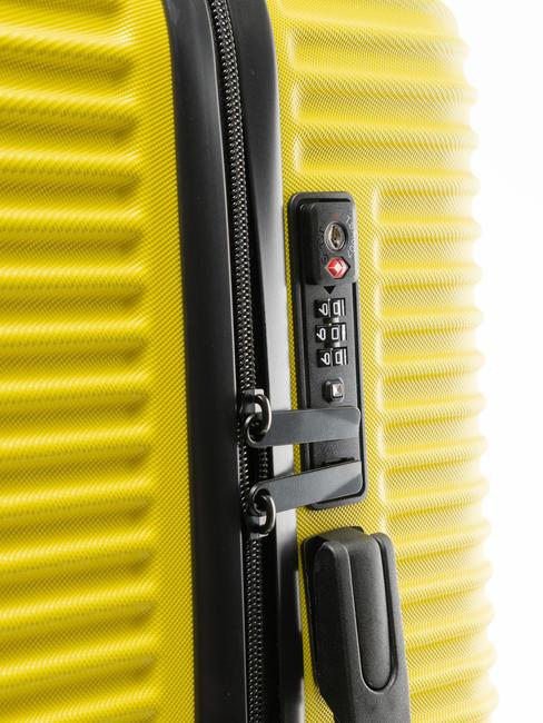 ADVENTURE Cărucior de dimensiune medie galben - Trolere rigide