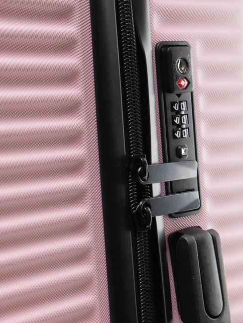 ADVENTURE Cărucior de dimensiune medie roz - Trolere rigide