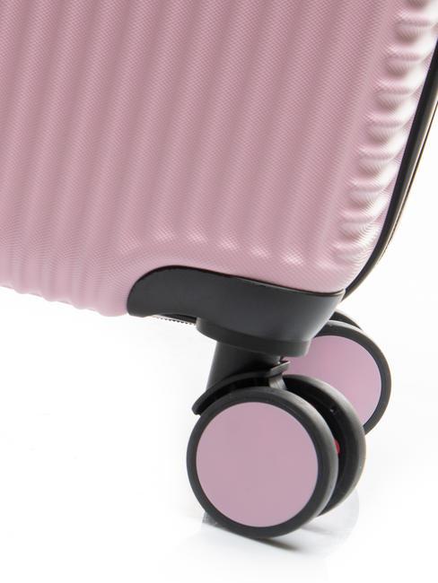 ADVENTURE Cărucior de dimensiune medie roz - Trolere rigide