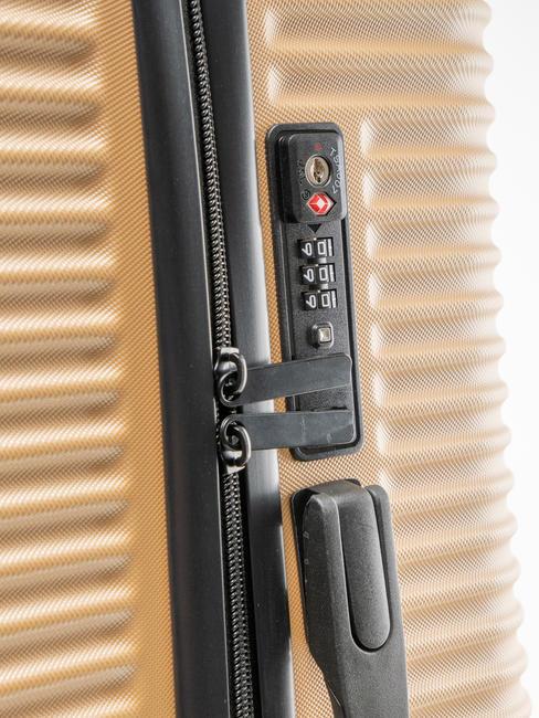 ADVENTURE Cărucior de dimensiune medie aur - Trolere rigide