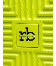 ROCCOBAROCCO ADVENTURE Cărucior de dimensiune medie verde acid - Trolere rigide - 6