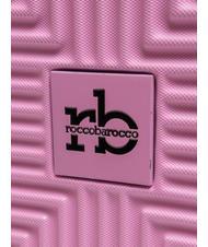 ROCCOBAROCCO ADVENTURE Cărucior pentru bagaje de mână roz - Bagaje de mână - 7