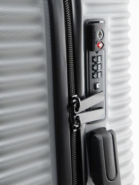 ADVENTURE Cărucior pentru bagaje de mână gri mijlociu - Bagaje de mână