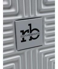 ROCCOBAROCCO ADVENTURE Cărucior pentru bagaje de mână gri mijlociu - Bagaje de mână - 7