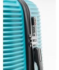 ROCCOBAROCCO ADVENTURE Cărucior pentru bagaje de mână surf blue - Bagaje de mână - 5