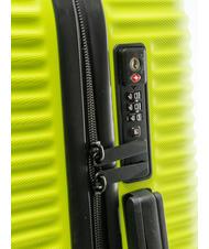 ROCCOBAROCCO ADVENTURE Cărucior pentru bagaje de mână verde acid - Bagaje de mână - 5