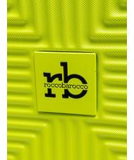 ROCCOBAROCCO ADVENTURE Cărucior pentru bagaje de mână verde acid - Bagaje de mână - 7