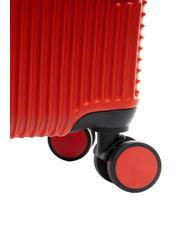 ROCCOBAROCCO ADVENTURE Cărucior pentru bagaje de mână roşu - Bagaje de mână - 7
