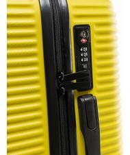 ROCCOBAROCCO ADVENTURE Cărucior pentru bagaje de mână galben - Bagaje de mână - 5