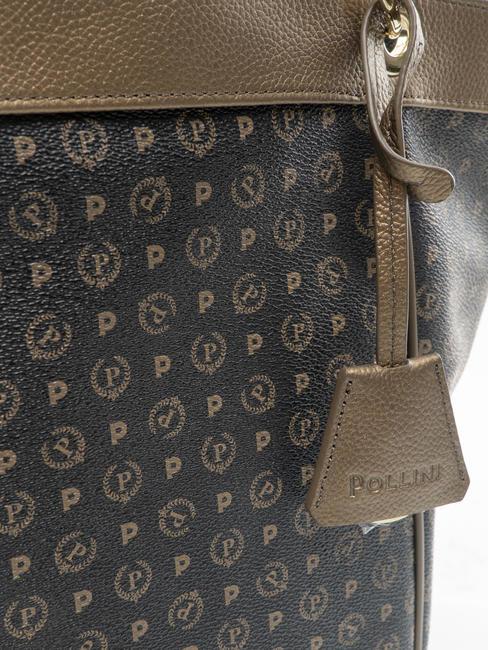 HERITAGE Geanta de umar, transformabila negru de bronz - Genți femei