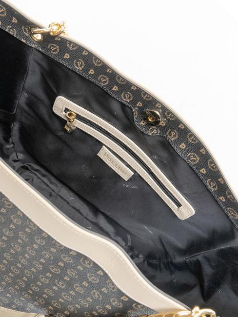 HERITAGE Geanta de umar, transformabila Negru / Crem - Genți femei