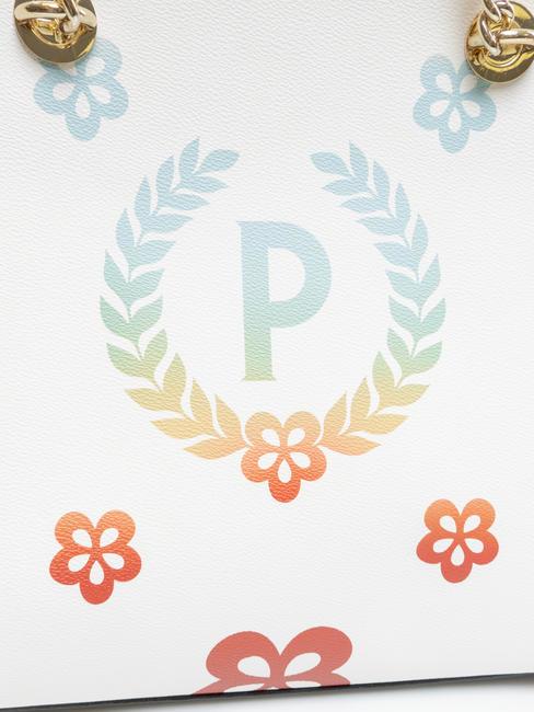 HERITAGE  Geanta de cumparaturi cu imprimeu peste tot BLACK FUXY - Genți femei