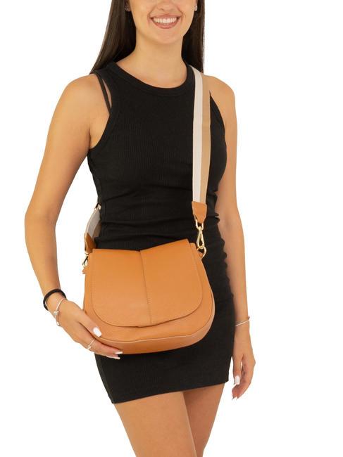 ORTENSIA  Geanta de umar, cu bareta de umar natural - Genți femei