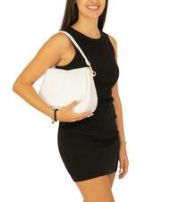 LESAC ORTENSIA  Geanta de umar, cu bareta de umar alb optic - Genți femei - 3