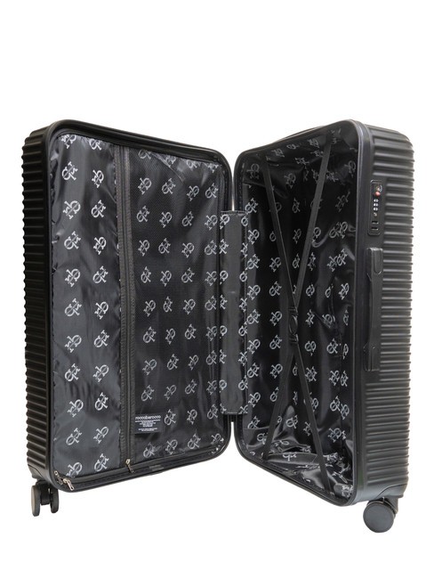 ADVENTURE Cărucior de dimensiuni mari negru - Trolere rigide