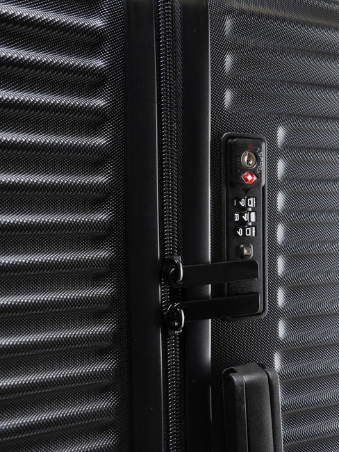 ADVENTURE Cărucior de dimensiuni mari negru - Trolere rigide