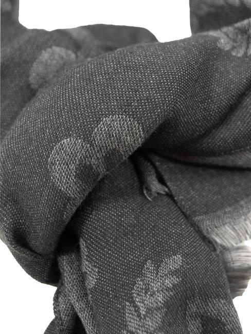 JAQUARD Esarfa Fabricata in Italia negru - Eșarfe