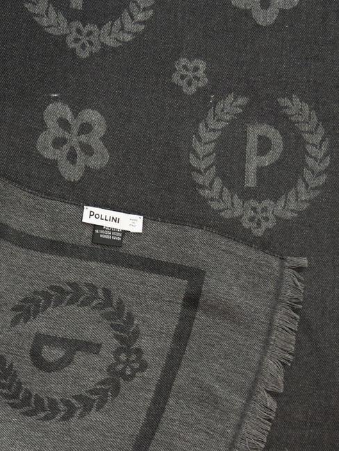 JAQUARD Esarfa Fabricata in Italia negru - Eșarfe