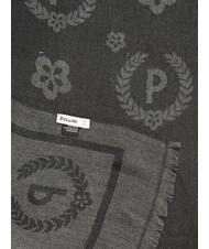 POLLINI JAQUARD Esarfa Fabricata in Italia negru - Eșarfe - 5