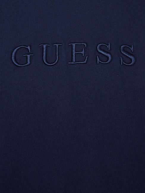 FINCH TERRY Hanorac supradimensionat cu buzunar și glugă smart blue multi - hanorace