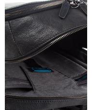 PIQUADRO Rucsac BLACK SQUARE, suport pentru computer 14 " negru - Rucsacuri pentru laptop - 5