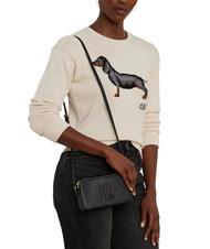 RALPH LAUREN WITLEY Portofel clutch cu curea de umar negru2 - Genți femei - 6