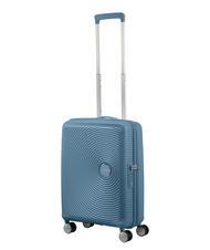 AMERICAN TOURISTER Troller Linia SOINDBOX, bagaj de mână, extensibil albastru piatra - Bagaje de mână - 6