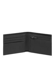 PIQUADRO BLACK SQUARE  Portofel din piele negru - Portofele bărbați - 2