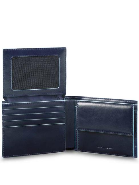 BLUE SQUARE Portofel albastru2 - Portofele bărbați