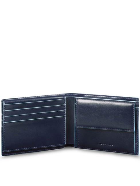 BLUE SQUARE Portofel albastru2 - Portofele bărbați