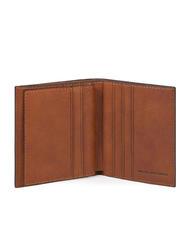 PIQUADRO BLACK SQUARE  Portofel vertical din piele - Portofele bărbați